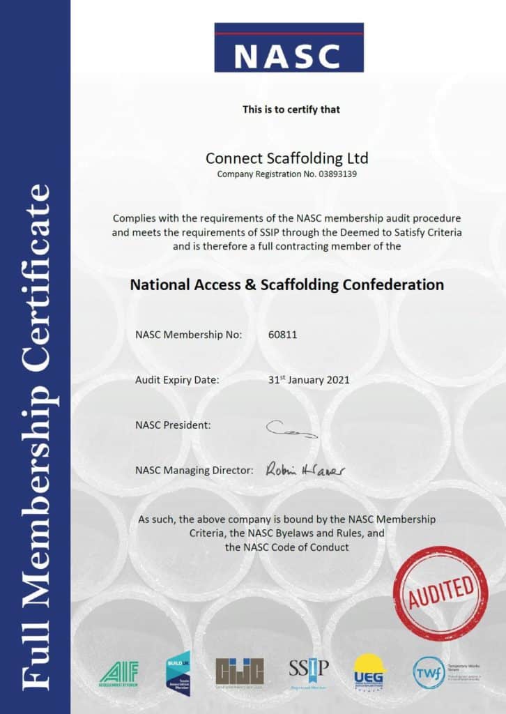 Nasc Certificate